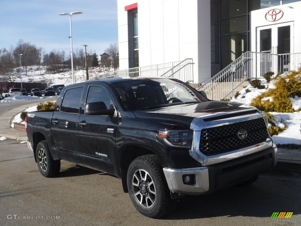2021 Tundra TRD Off Road CrewMax 4x4 - Midnight Black Metallic / Graphite photo #1