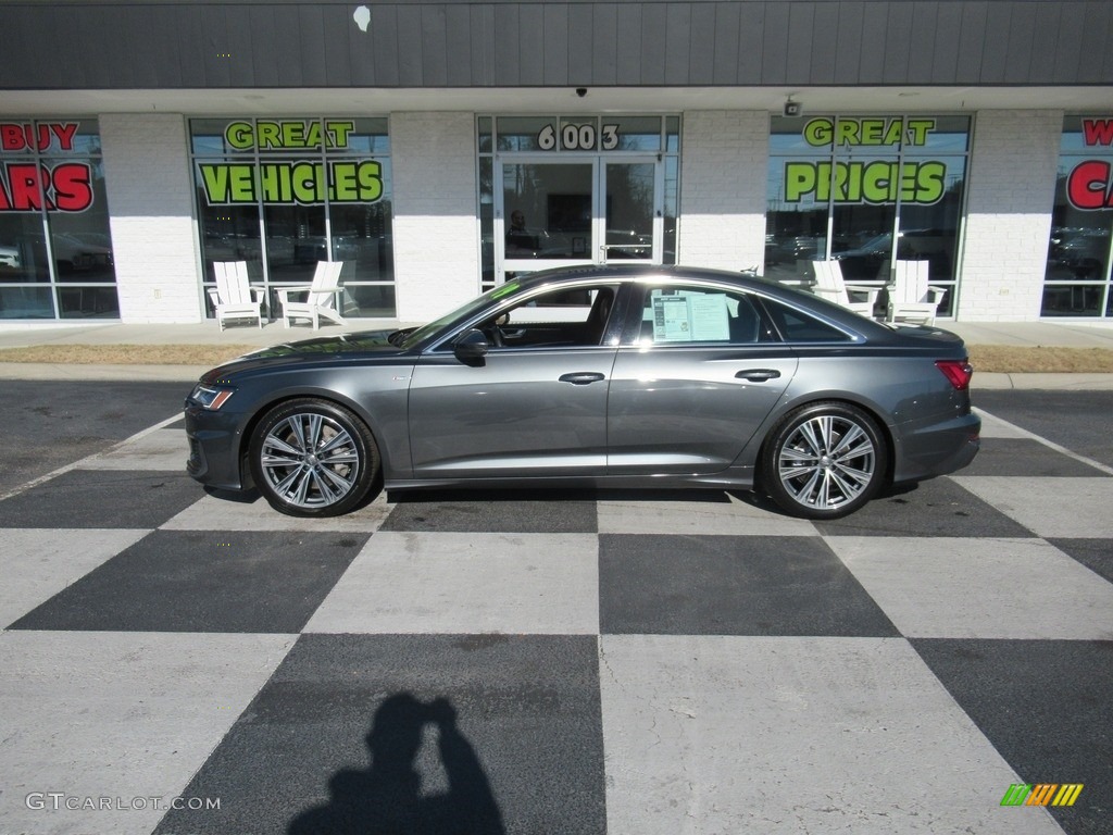 2019 A6 3.0 TFSI Premium Plus quattro - Daytona Gray Pearl Effect / Black photo #1