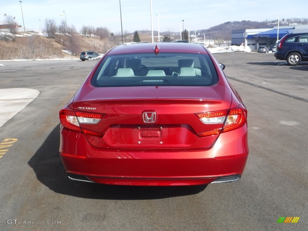 2019 Accord LX Sedan - Radiant Red Metallic / Gray photo #7