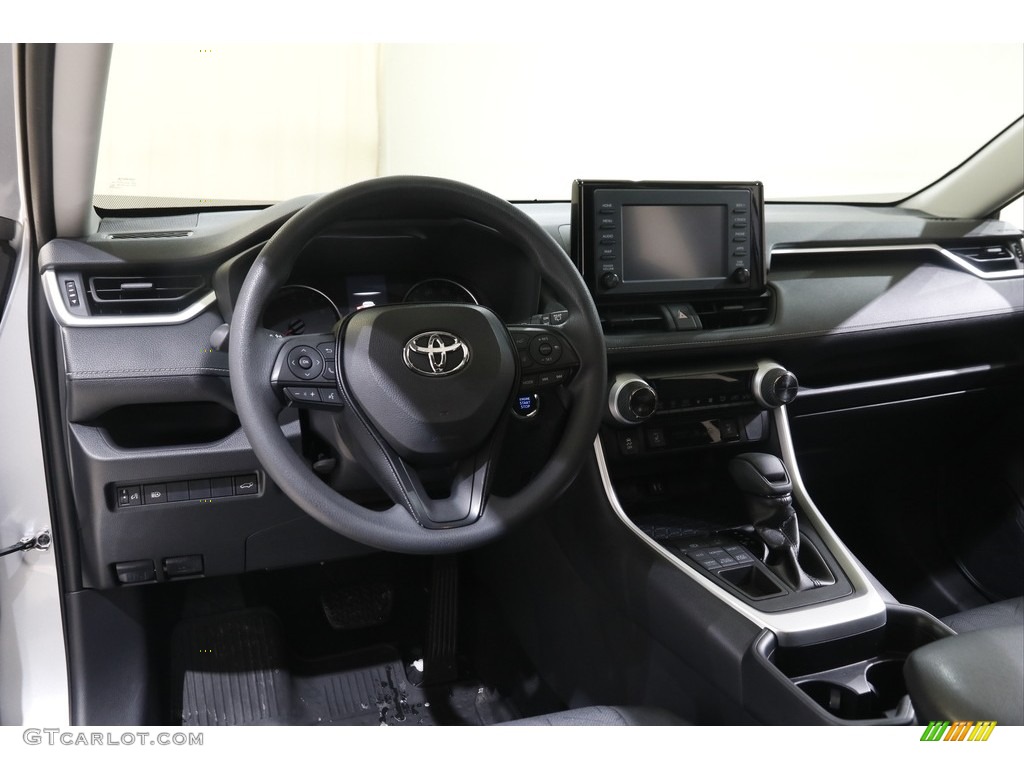 2019 RAV4 XLE - Silver Sky Metallic / Black photo #6