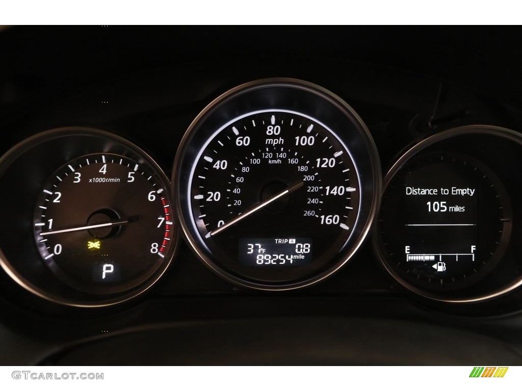 2015 Mazda CX-5 Grand Touring AWD Gauges Photo #143663988