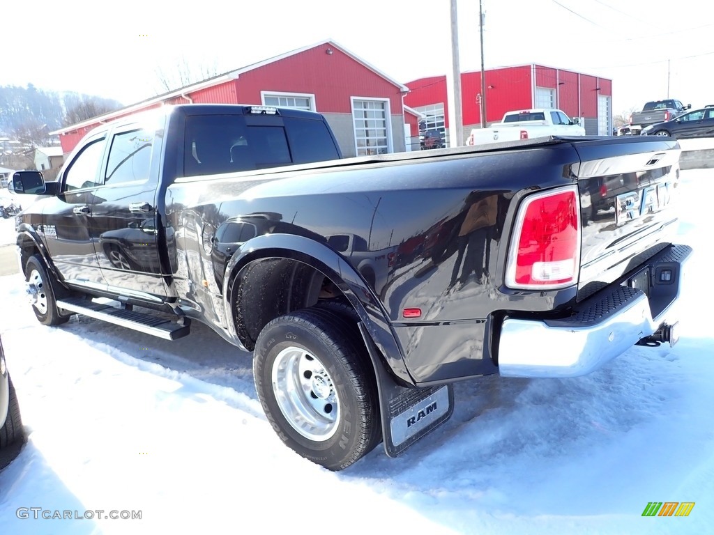 2018 3500 Tradesman Crew Cab 4x4 - Brilliant Black Crystal Pearl / Black/Diesel Gray photo #2