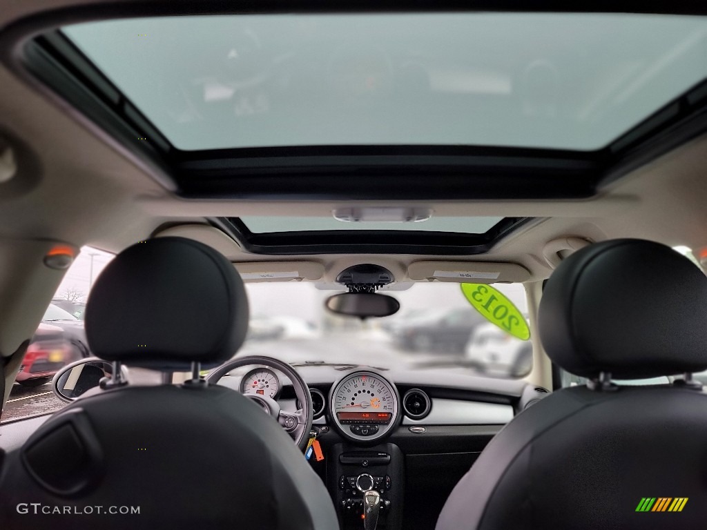 2013 Cooper Hardtop - Velvet Silver Metallic / Carbon Black photo #3