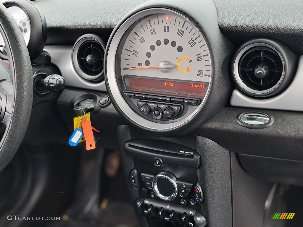 2013 Cooper Hardtop - Velvet Silver Metallic / Carbon Black photo #4