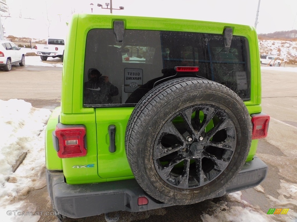 2021 Jeep Wrangler Unlimited Sahara 4xe Hybrid Wheel Photo #143667851