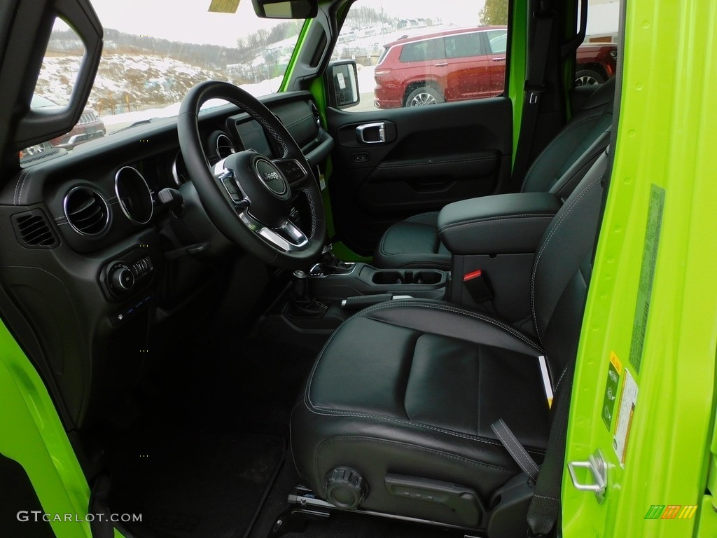 2021 Jeep Wrangler Unlimited Sahara 4xe Hybrid Front Seat Photo #143667953