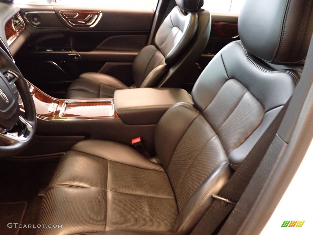 Ebony Interior 2020 Lincoln Continental AWD Photo #143667961