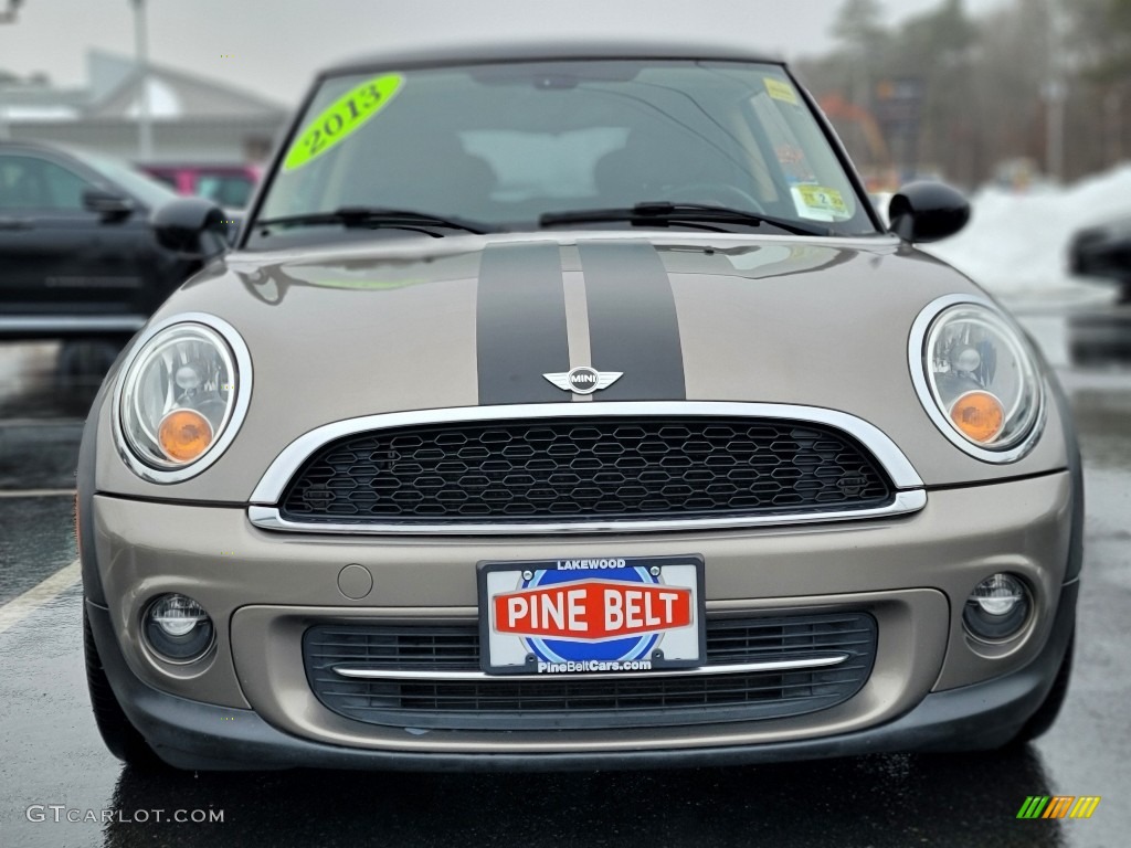 2013 Cooper Hardtop - Velvet Silver Metallic / Carbon Black photo #11