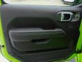 Black 2021 Jeep Wrangler Unlimited Sahara 4xe Hybrid Door Panel