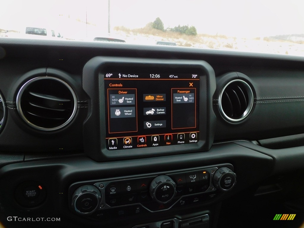 2021 Jeep Wrangler Unlimited Sahara 4xe Hybrid Controls Photo #143668043