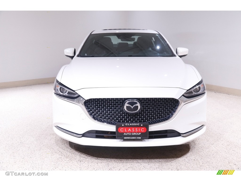 2019 Mazda6 Signature - Snowflake White Pearl Mica / Deep Chestnut photo #2