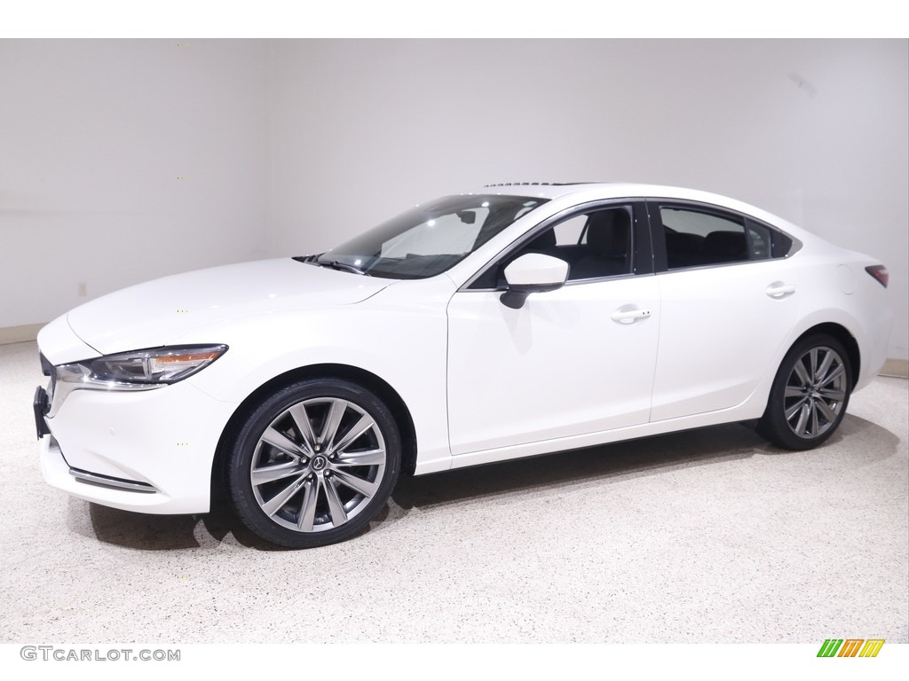 Snowflake White Pearl Mica 2019 Mazda Mazda6 Signature Exterior Photo #143668106