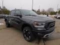 2022 Granite Crystal Metallic Ram 1500 Rebel Crew Cab 4x4  photo #3