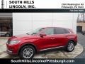 2018 Ruby Red Metallic Lincoln MKX Select AWD  photo #1