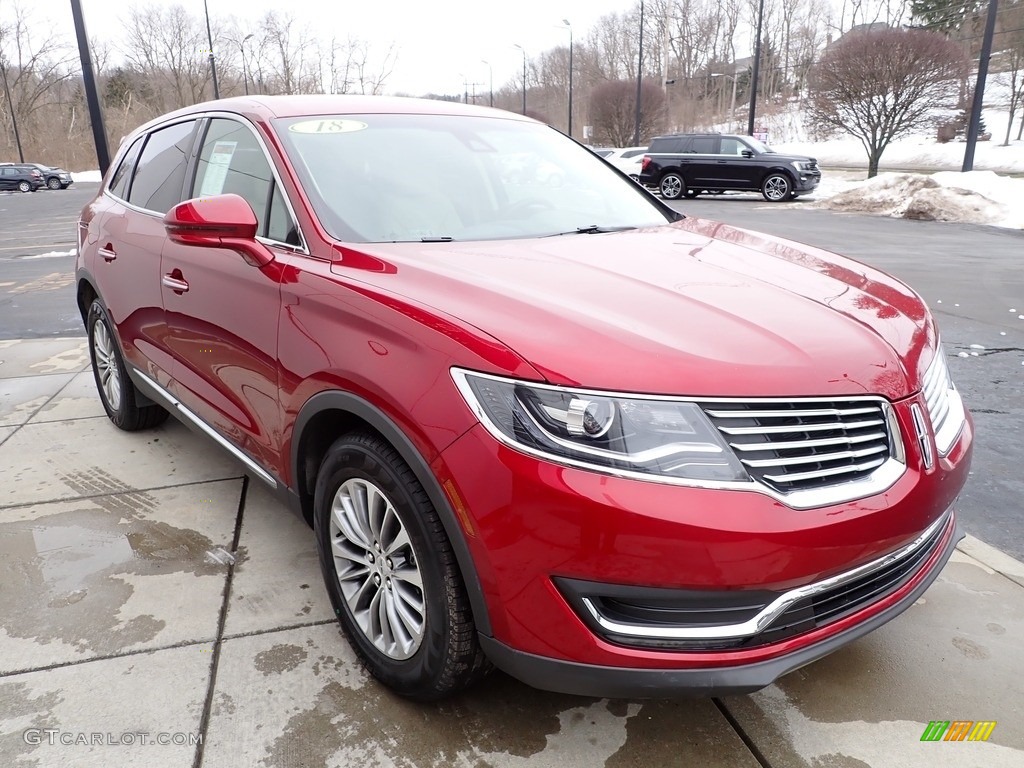 Ruby Red Metallic 2018 Lincoln MKX Select AWD Exterior Photo #143668389
