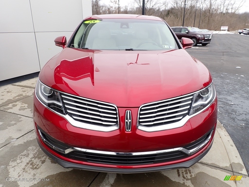 Ruby Red Metallic 2018 Lincoln MKX Select AWD Exterior Photo #143668409