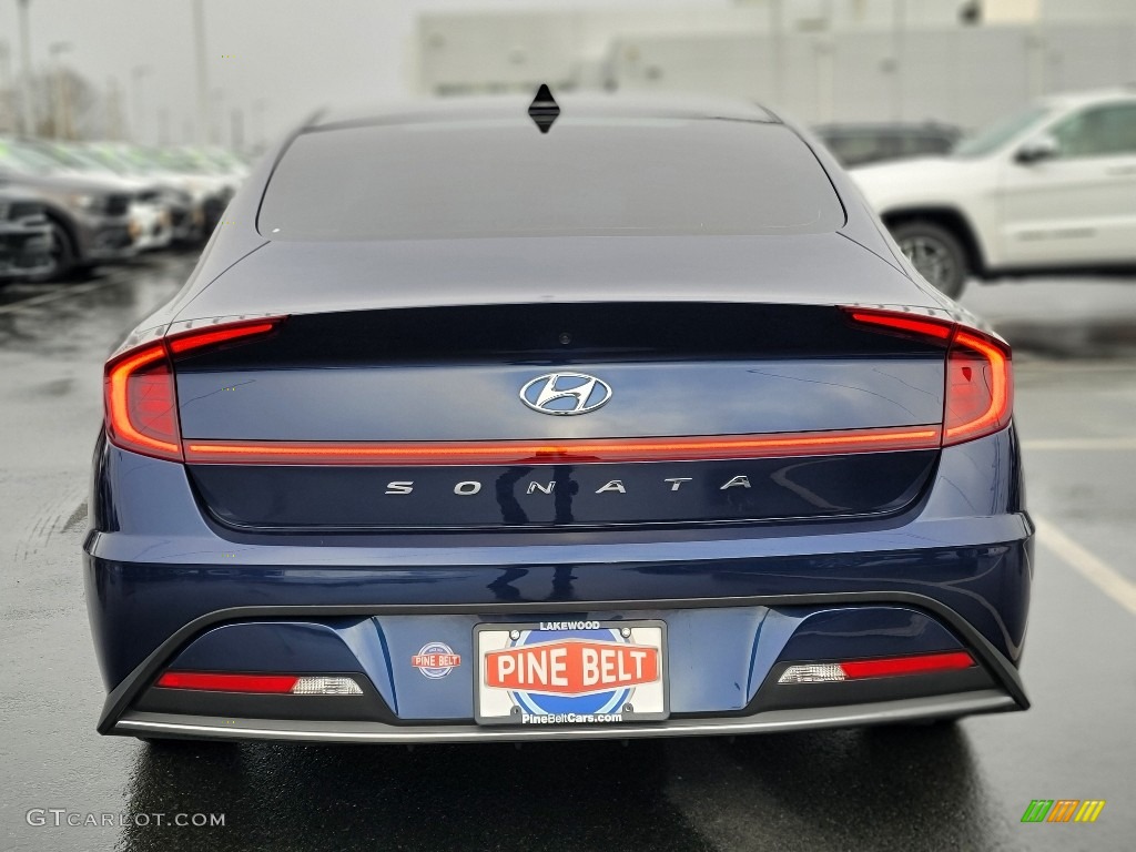 2020 Sonata SE - Stormy Sea / Black photo #12