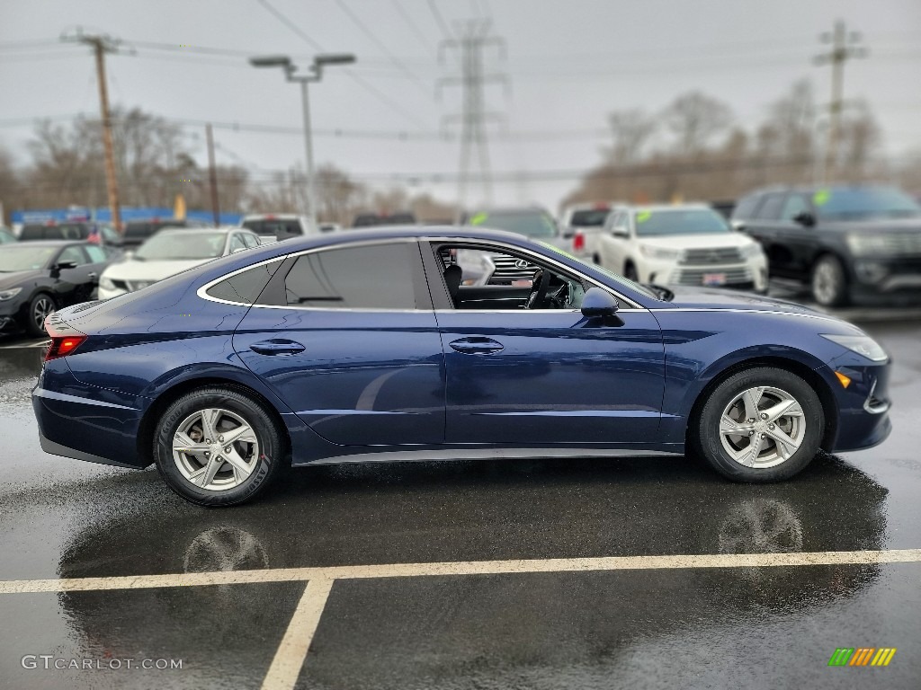 2020 Sonata SE - Stormy Sea / Black photo #14