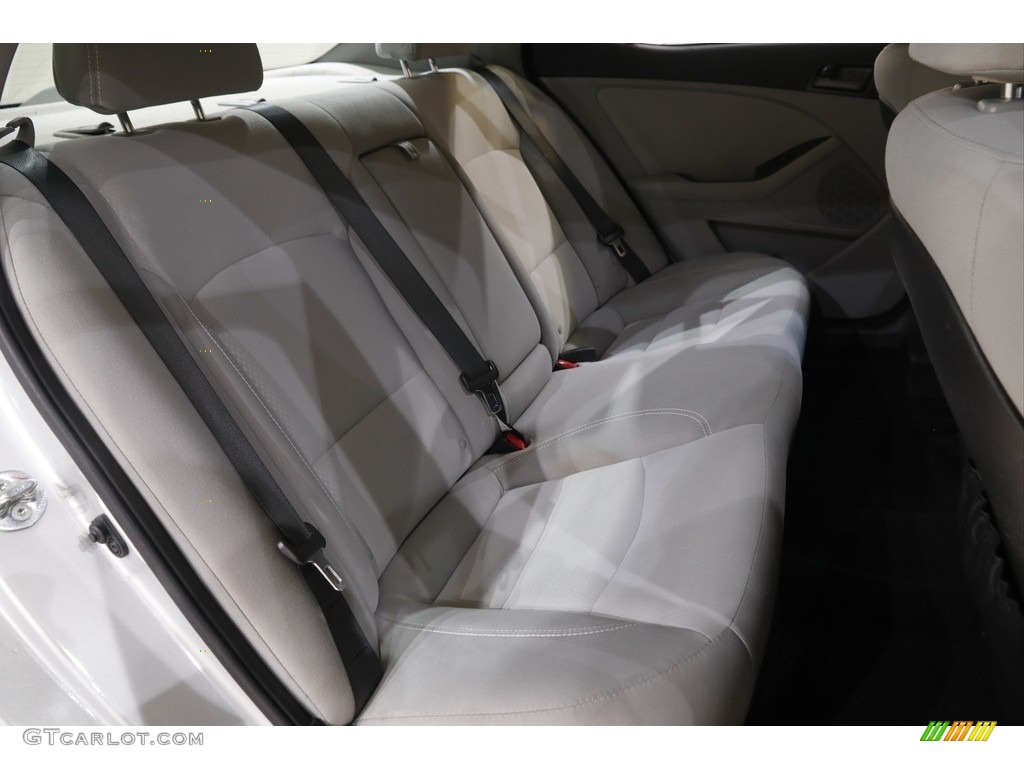 2013 Optima LX - Bright Silver Metallic / Gray photo #15