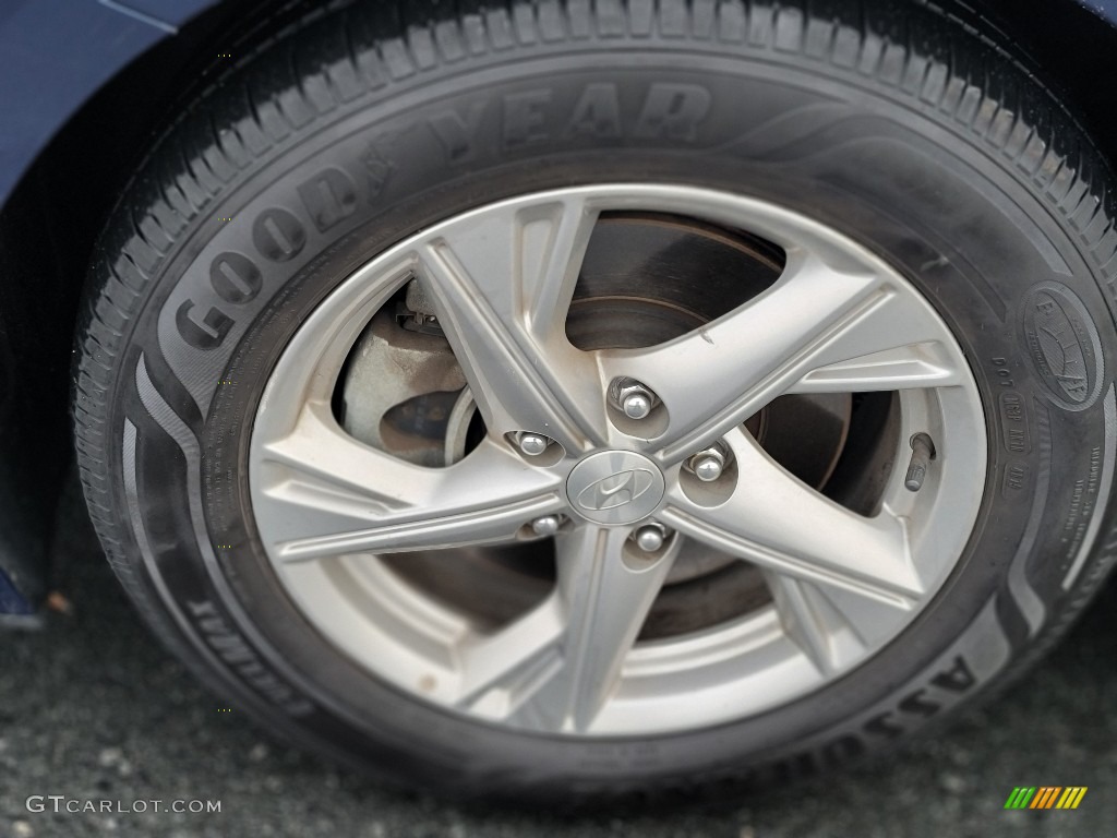 2020 Sonata SE - Stormy Sea / Black photo #25