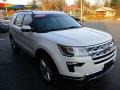 2018 White Platinum Ford Explorer Limited 4WD  photo #5