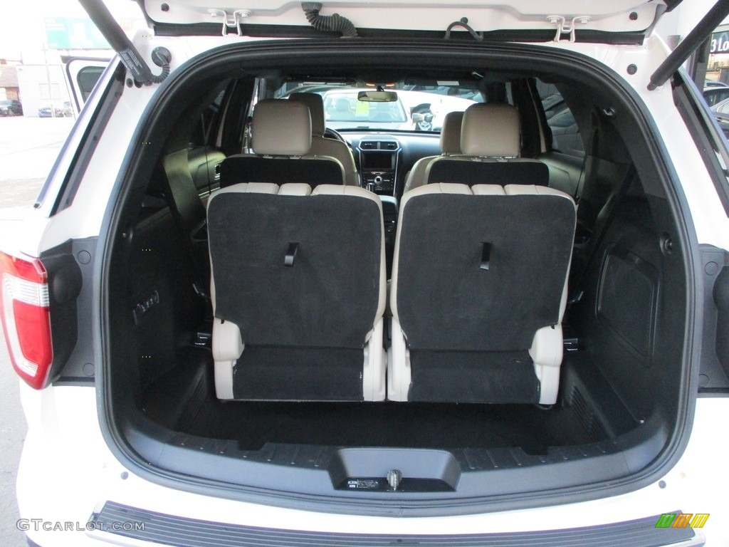 2018 Explorer Limited 4WD - White Platinum / Medium Stone photo #10