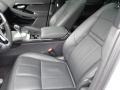 2021 Land Rover Range Rover Evoque Ebony Interior Front Seat Photo