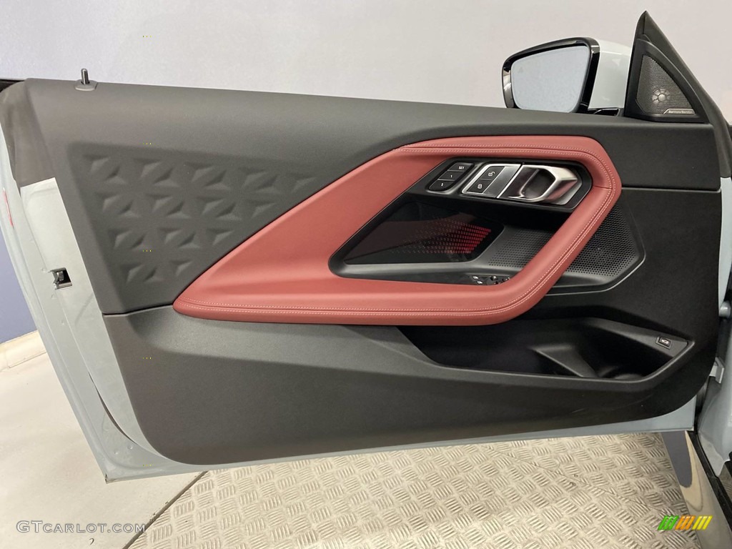 2022 BMW 2 Series 230i Coupe Tacora Red Door Panel Photo #143670137