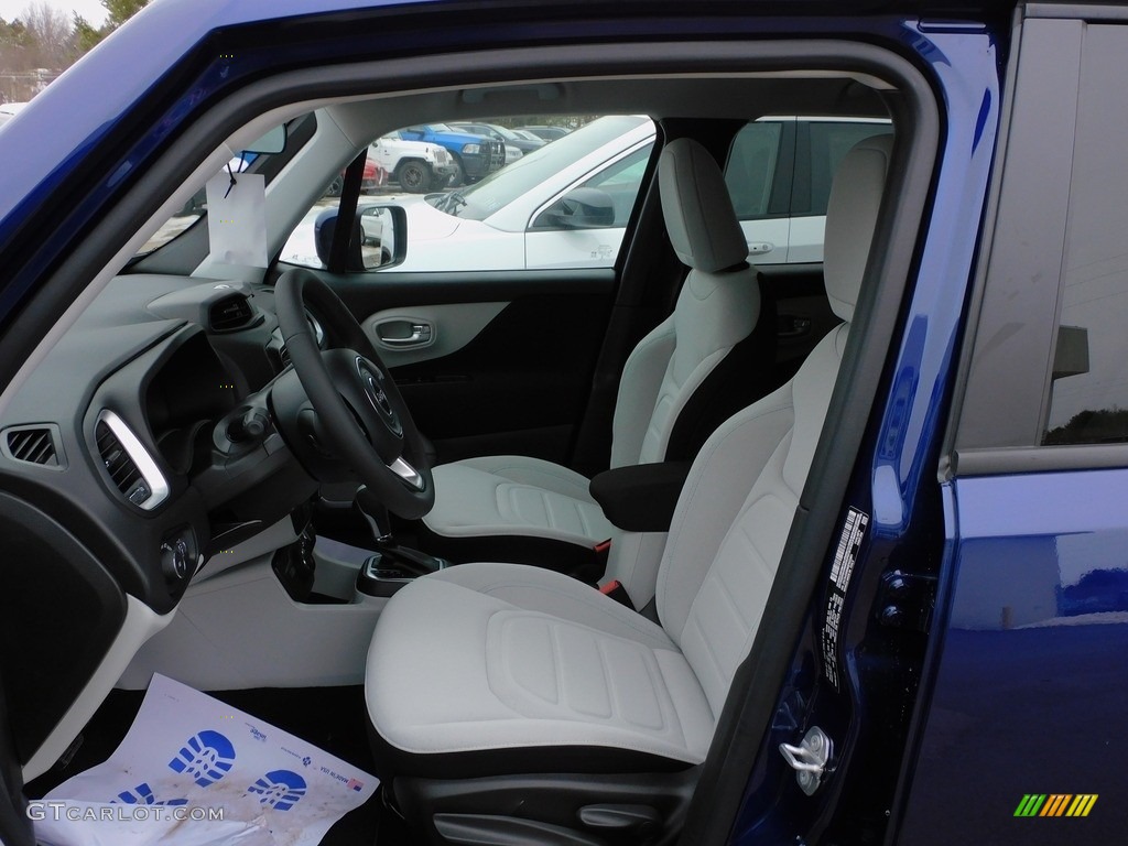 2021 Renegade Latitude 4x4 - Jetset Blue / Black/Ski Gray photo #11
