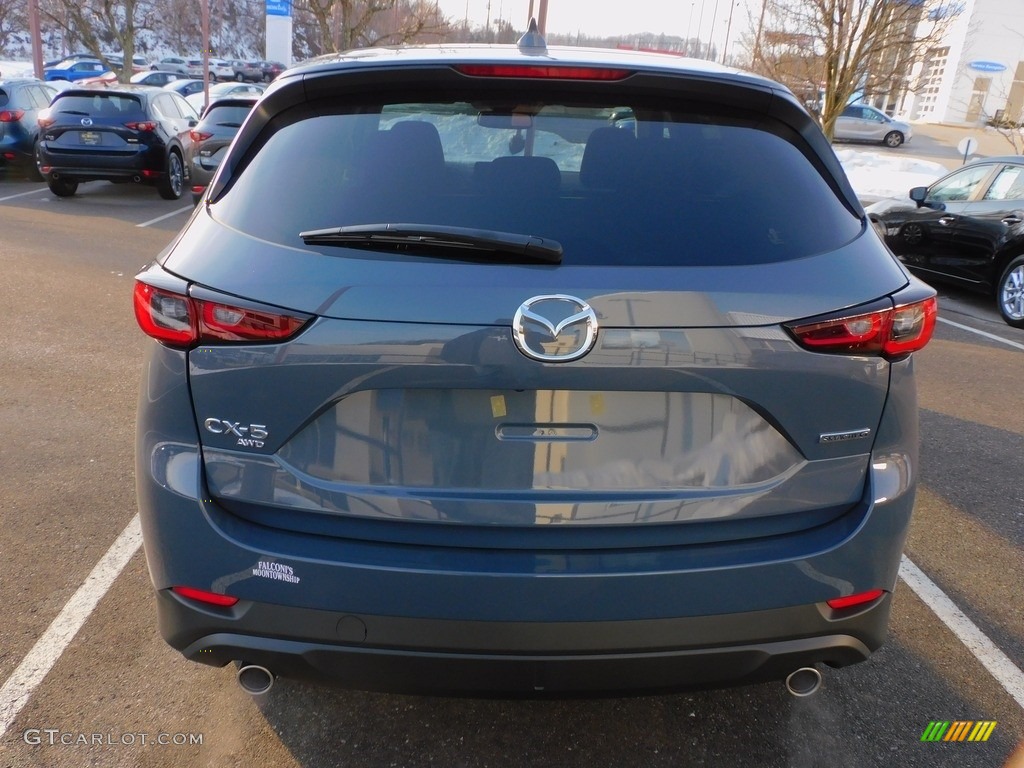 2022 CX-5 S Carbon Edition AWD - Polymetal Gray Metallic / Red photo #3