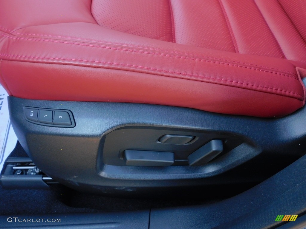 2022 CX-5 S Carbon Edition AWD - Polymetal Gray Metallic / Red photo #12