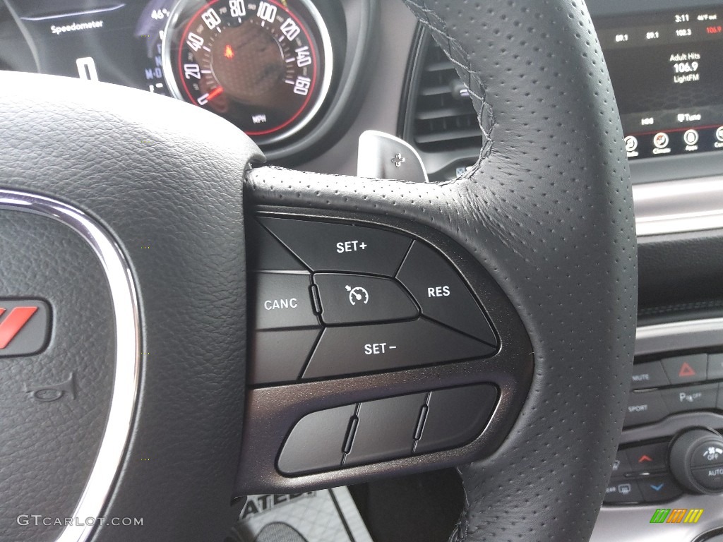 2021 Dodge Challenger GT Black Steering Wheel Photo #143671541