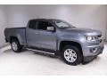 2018 Satin Steel Metallic Chevrolet Colorado LT Extended Cab 4x4  photo #1