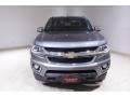 2018 Satin Steel Metallic Chevrolet Colorado LT Extended Cab 4x4  photo #2