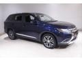 2016 Cosmic Blue Mitsubishi Outlander ES S-AWC  photo #1