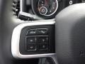 Black 2022 Ram 3500 Big Horn Mega Cab 4x4 Steering Wheel