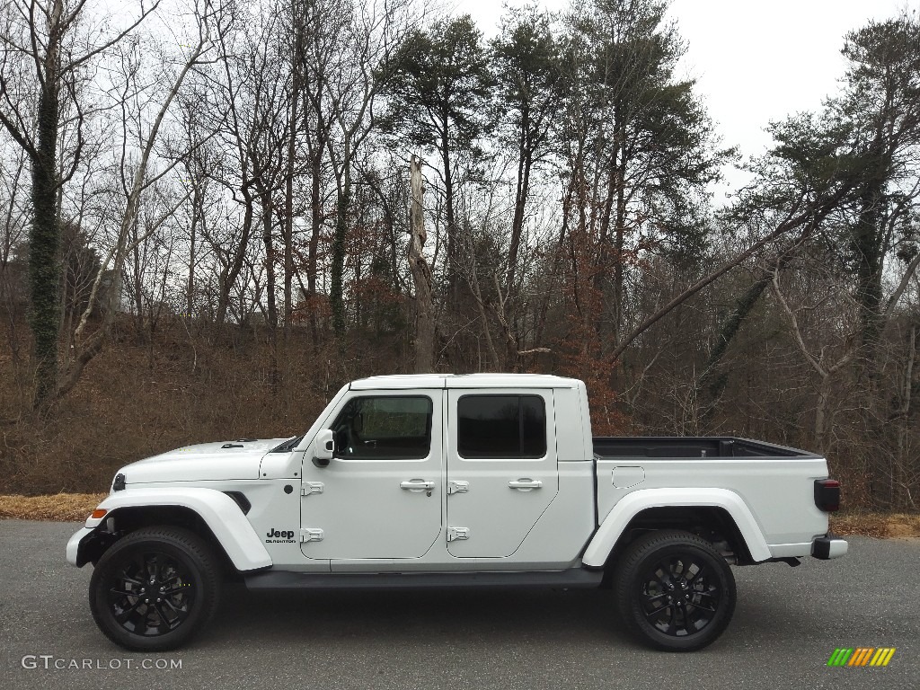 2021 Gladiator High Altitude 4x4 - Bright White / Black photo #1
