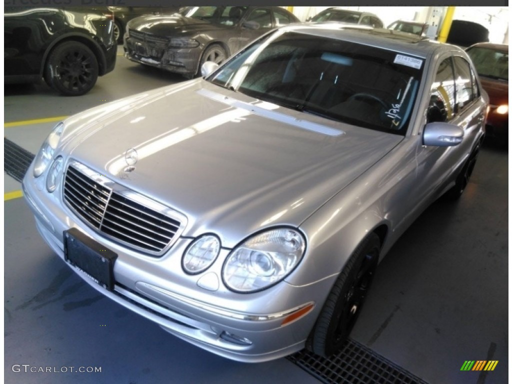 2006 E 500 Sedan - Iridium Silver Metallic / Charcoal photo #1