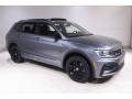 Platinum Gray Metallic 2019 Volkswagen Tiguan SEL R-Line 4MOTION