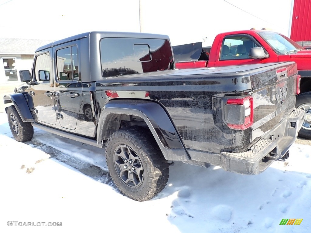 2021 Gladiator Willys 4x4 - Black / Black photo #2