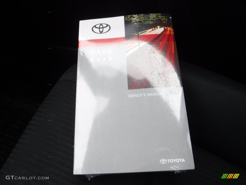 2018 RAV4 LE AWD - Ruby Flare Pearl / Black photo #25