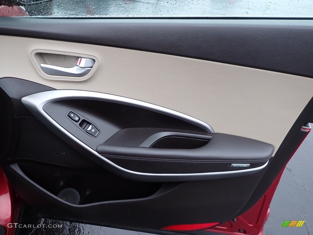 2016 Hyundai Santa Fe Sport AWD Beige Door Panel Photo #143676278
