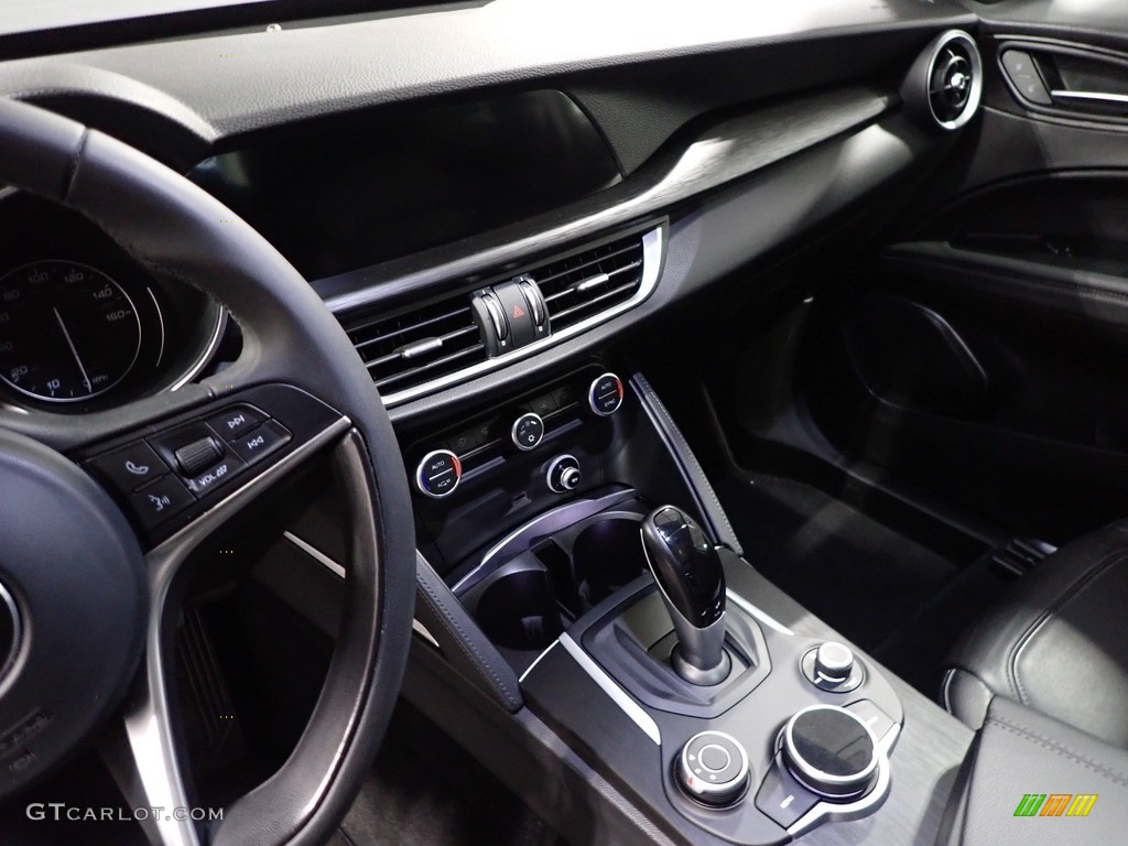 2018 Stelvio AWD - Silverstone Gray Metallic / Black/Black photo #3