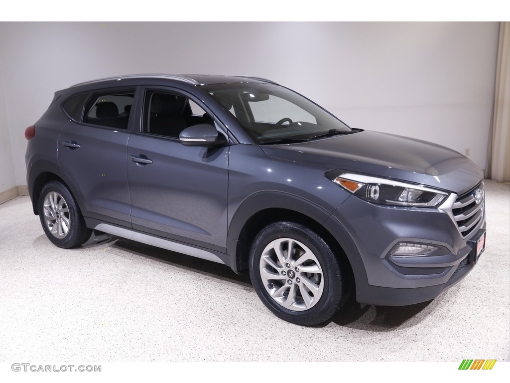 2017 Tucson SE AWD - Coliseum Gray / Black photo #1