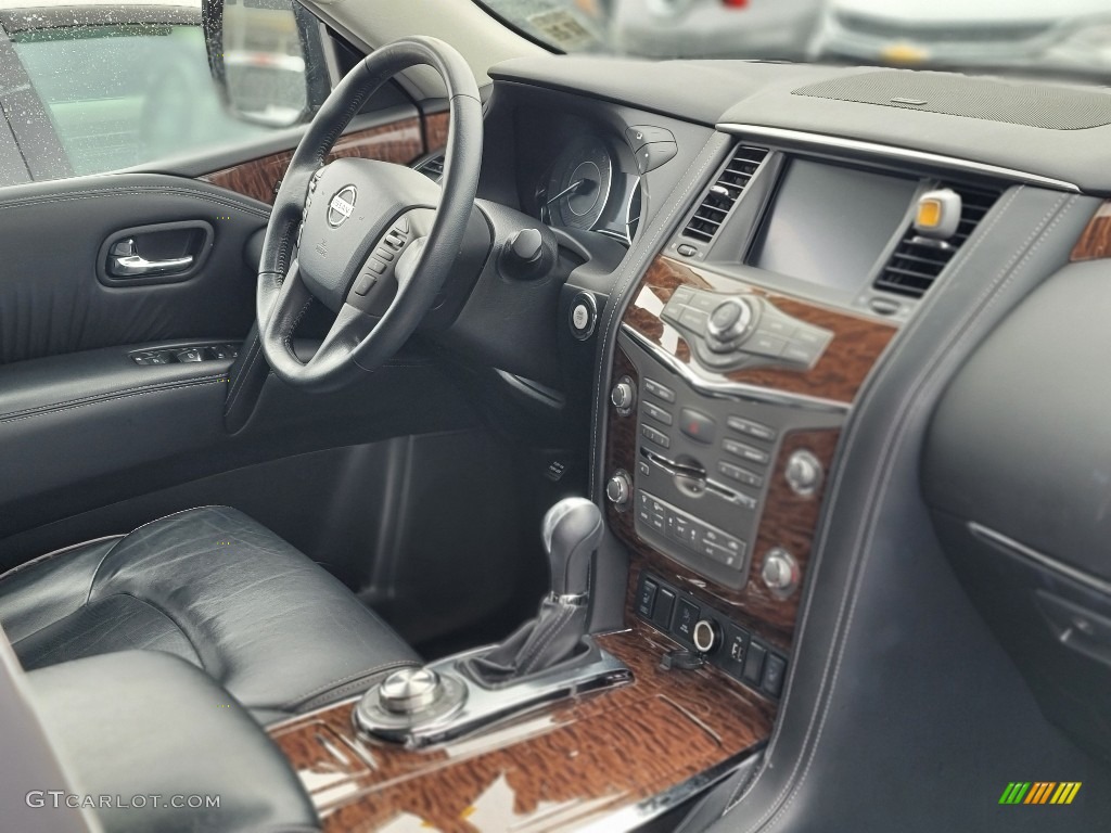 Charcoal Interior 2019 Nissan Armada SL 4x4 Photo #143676602