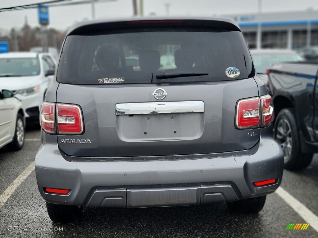 2019 Armada SL 4x4 - Gun Metallic / Charcoal photo #5