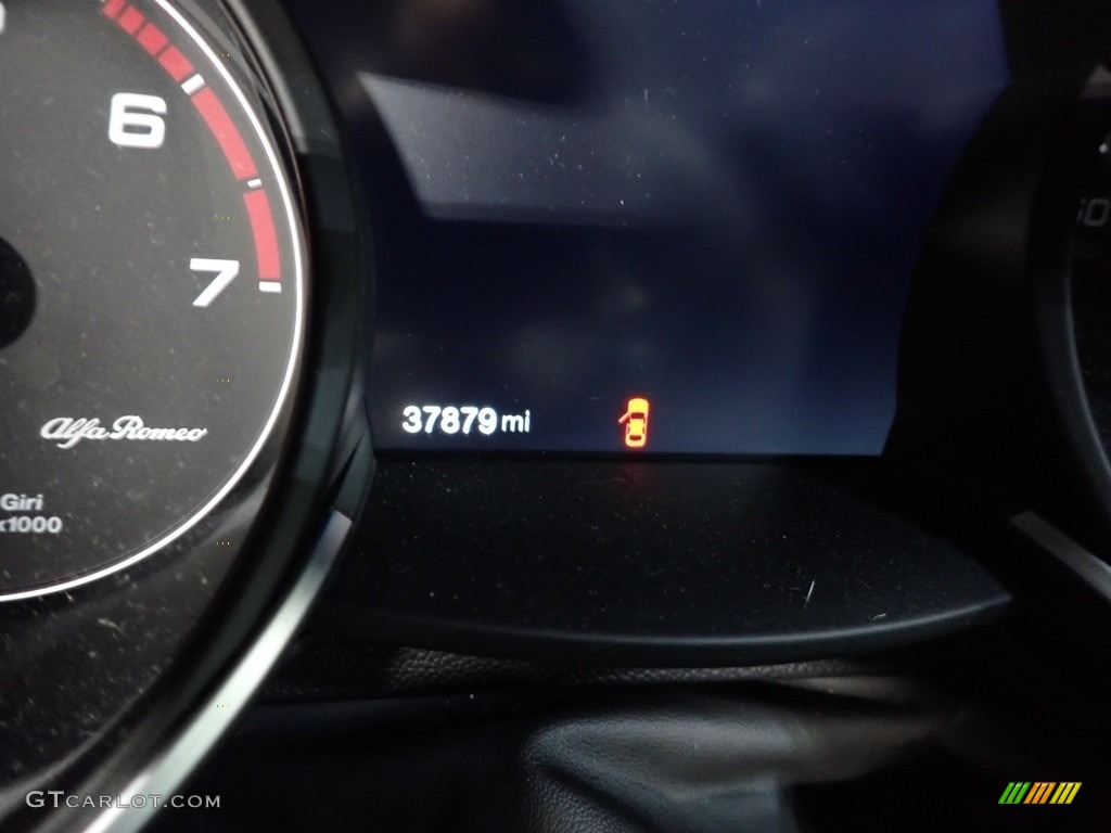 2018 Stelvio Ti Sport AWD - Silverstone Gray Metallic / Black/Black photo #2