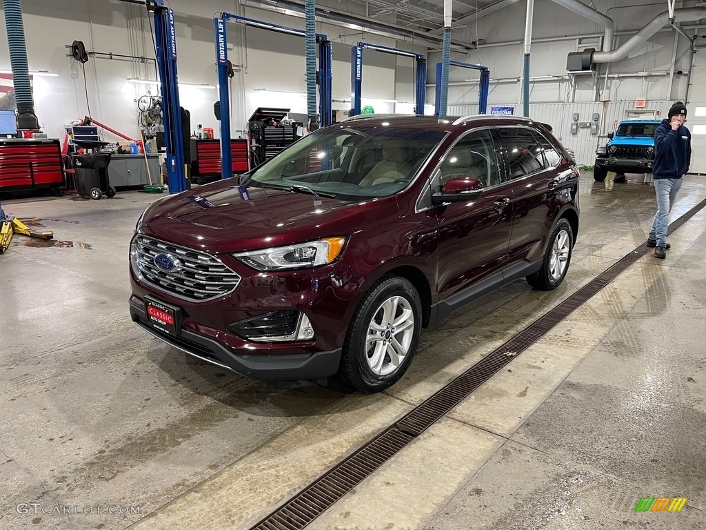 2019 Edge SEL - Burgundy Velvet / Dune photo #1