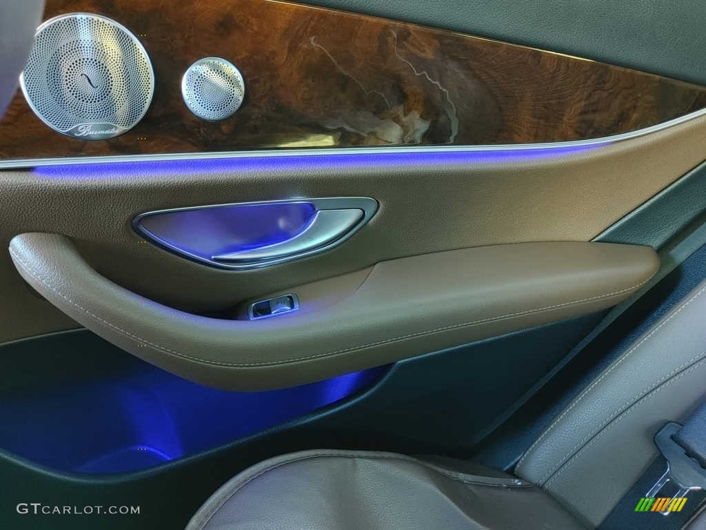 2018 E 300 Sedan - designo Cardinal Red Metallic / Nut Brown/Black photo #7