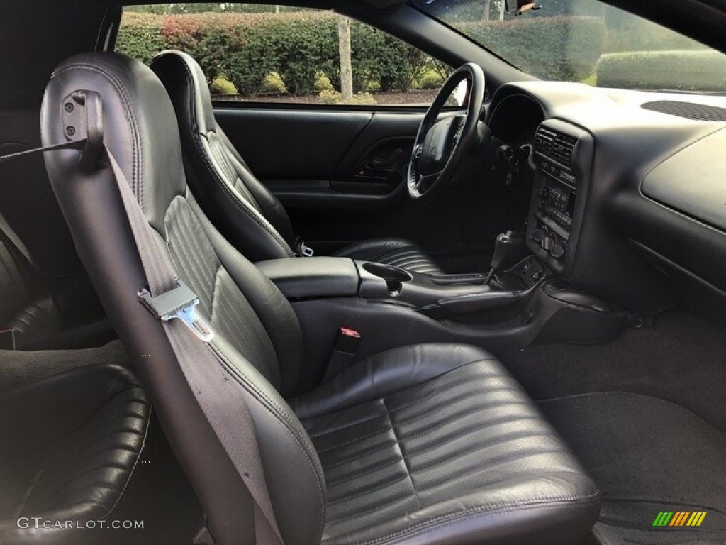 2002 Chevrolet Camaro Z28 SS 35th Anniversary Edition Convertible Front Seat Photo #143677730